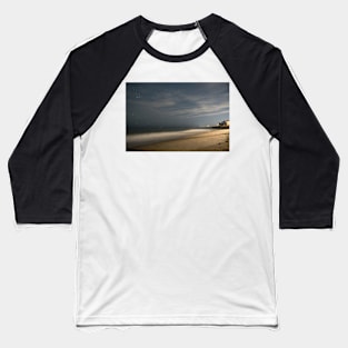 Plaice Cove, Hampton NH looking south at night Baseball T-Shirt